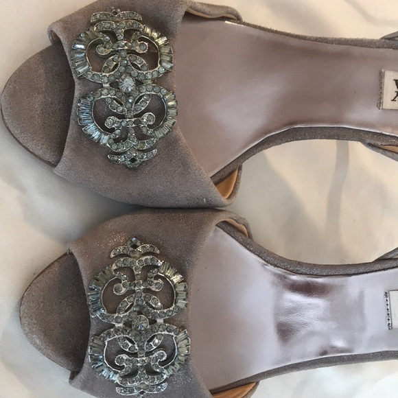 Badgley Mischka sparkly heels - Picture 3 of 7